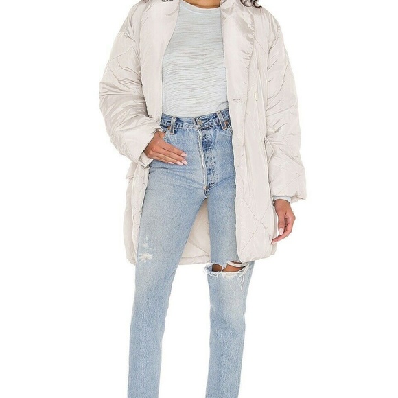 NWT Free People Natasha DENIM BLUE Ruffle Long Sleeve Top Size XS NEW - Picture 6 of 6